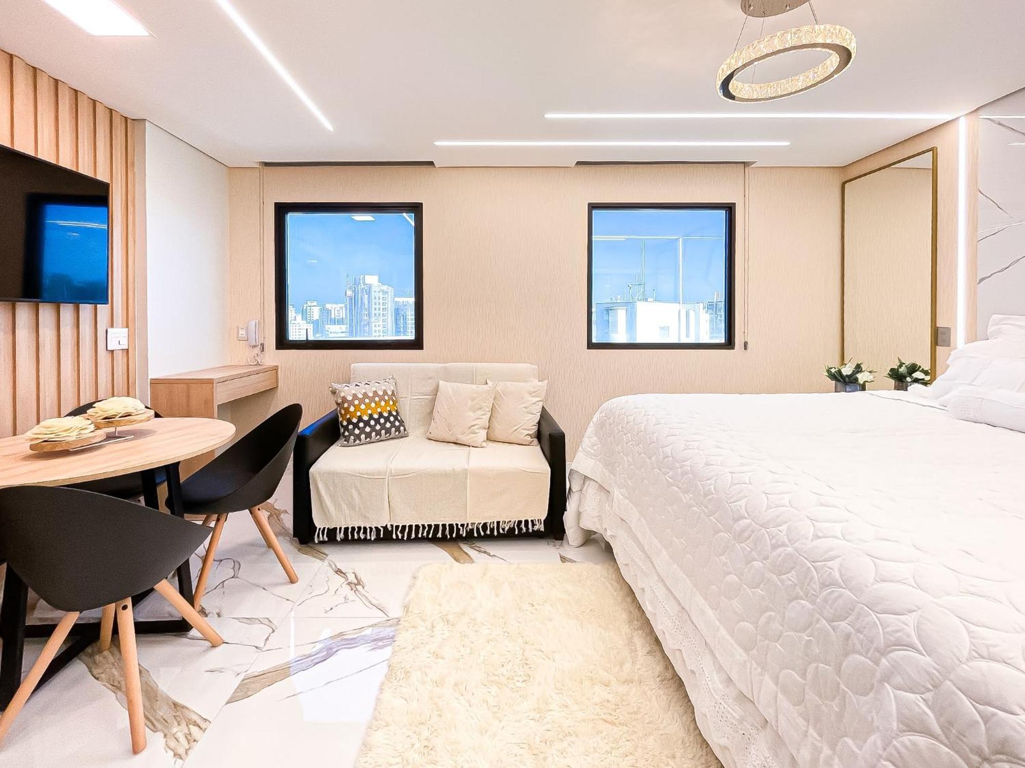 M N Flats - Flat Dentro Do Hotel Wi Av Ibirapuera 2927 São Paulo Ngoại thất bức ảnh