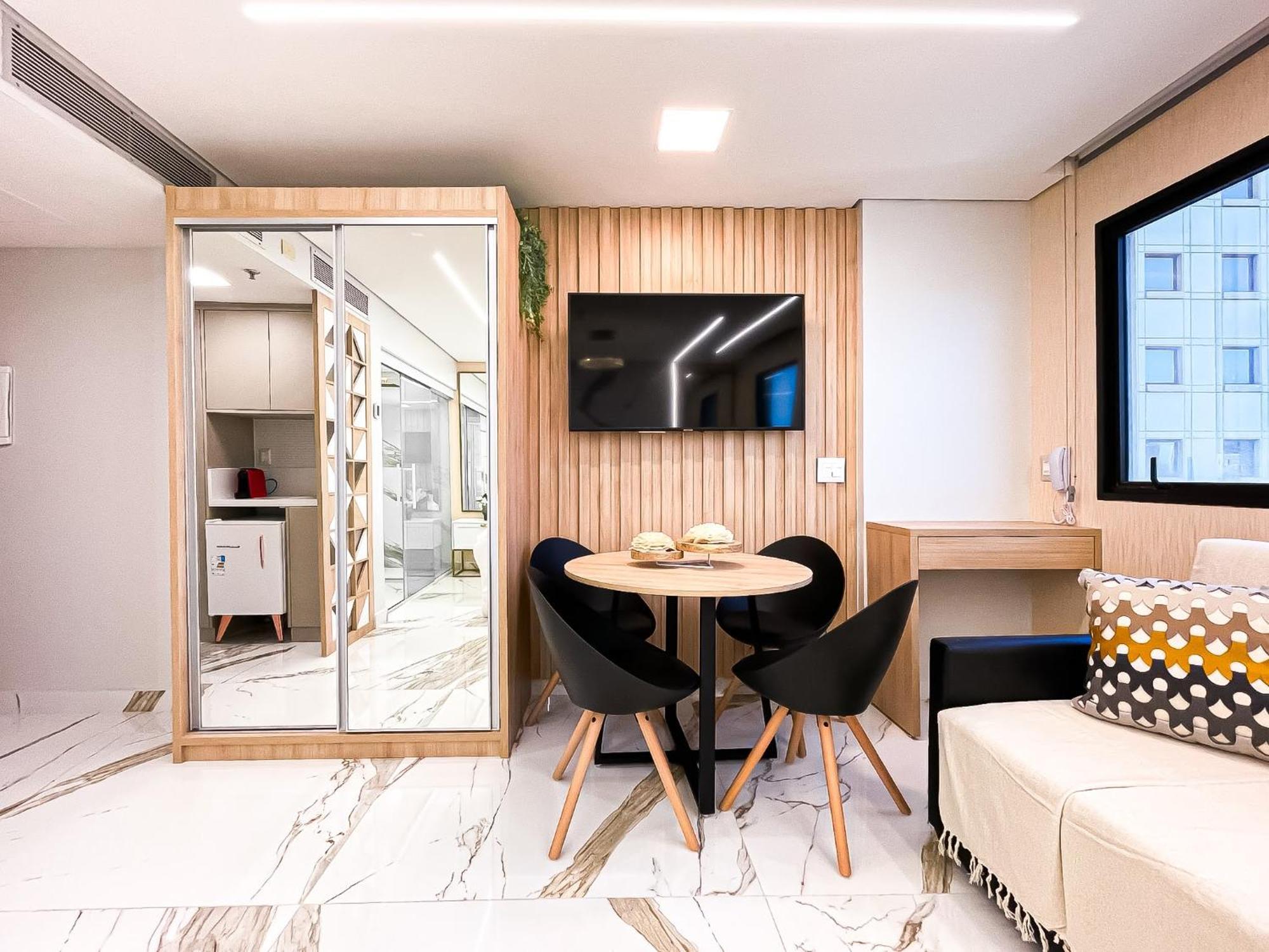 M N Flats - Flat Dentro Do Hotel Wi Av Ibirapuera 2927 São Paulo Ngoại thất bức ảnh