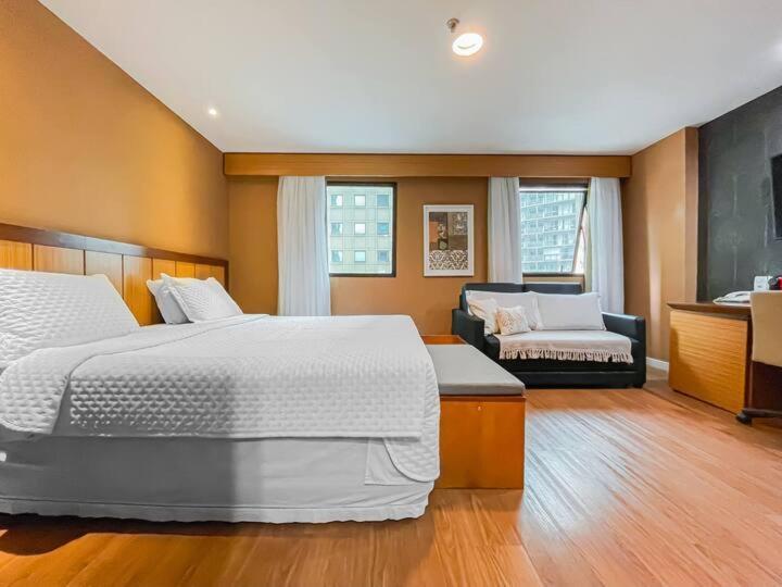 M N Flats - Flat Dentro Do Hotel Wi Av Ibirapuera 2927 São Paulo Ngoại thất bức ảnh