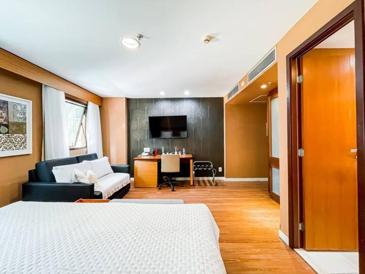 M N Flats - Flat Dentro Do Hotel Wi Av Ibirapuera 2927 São Paulo Ngoại thất bức ảnh